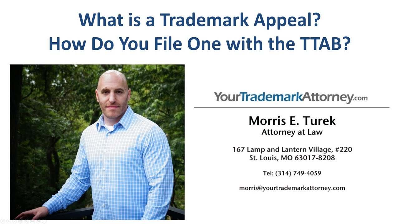 Trademark Appeal  | Filing a Trademark Appeal with the TTAB After a USPTO Final Office Action
