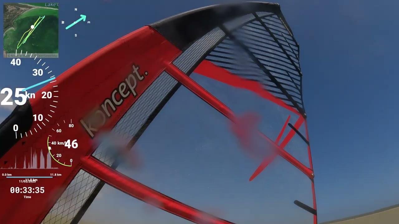 2025 02 13 speedsail attempt lake george sa