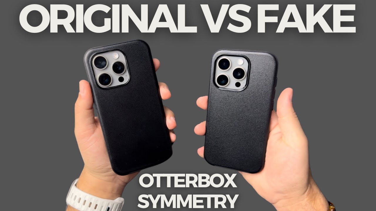 Cómo Identificar una Funda Otterbox Symmetry para el iPhone 15 Pro Fake