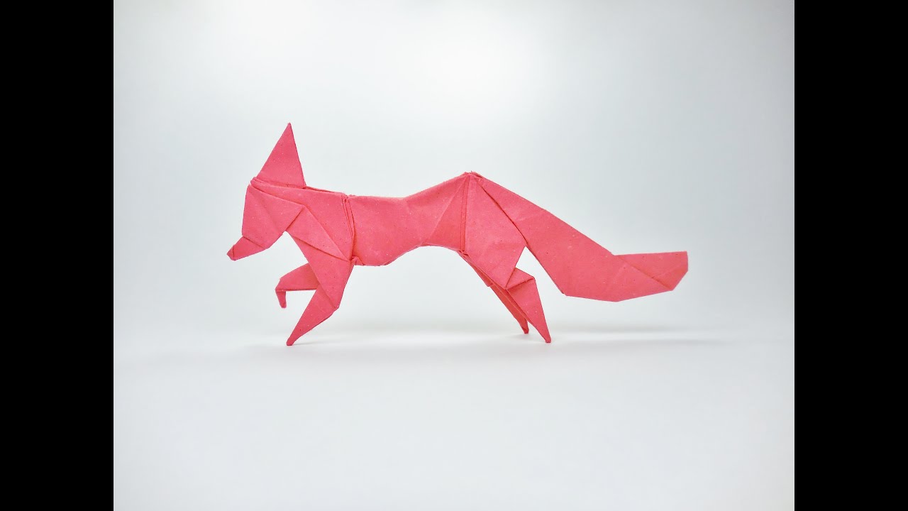 Origami Fox Tutorial (Zorro origami)