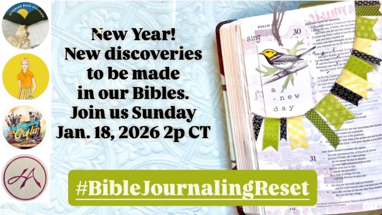 Bible Journaling Reset The Prayer Dashboard