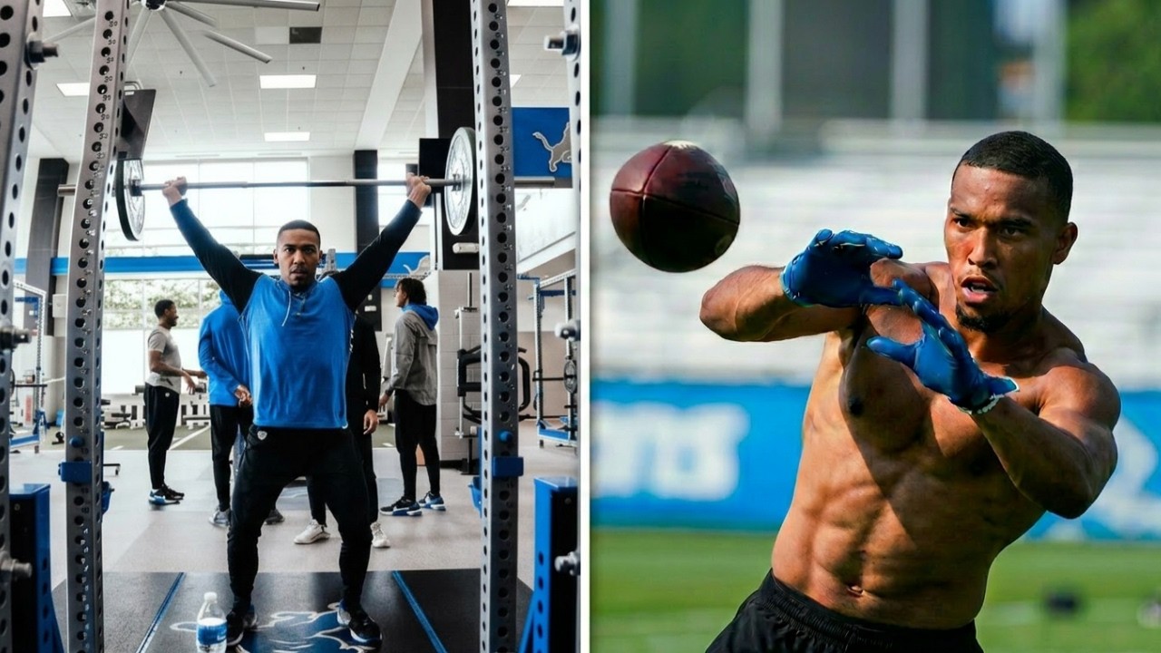 Amon Ra St. Brown's UNIQUE Diet and Workout Routine
