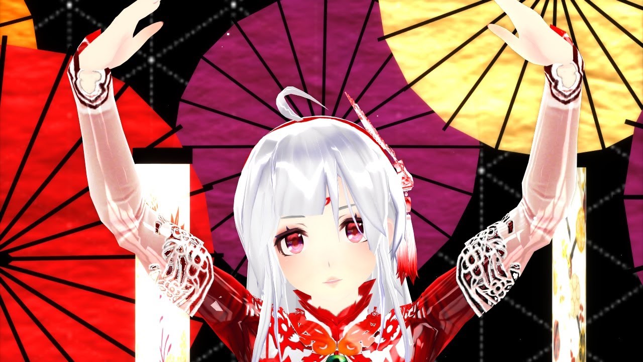 【MMD】『 トキヲ・ファンカ 』Full チャイナドレスHAKUさん