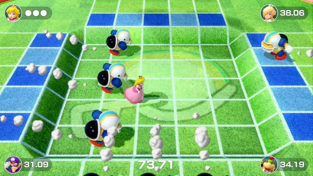 Super Mario Party // Gridiron Gauntlet (1,000 Points in Mariothon)