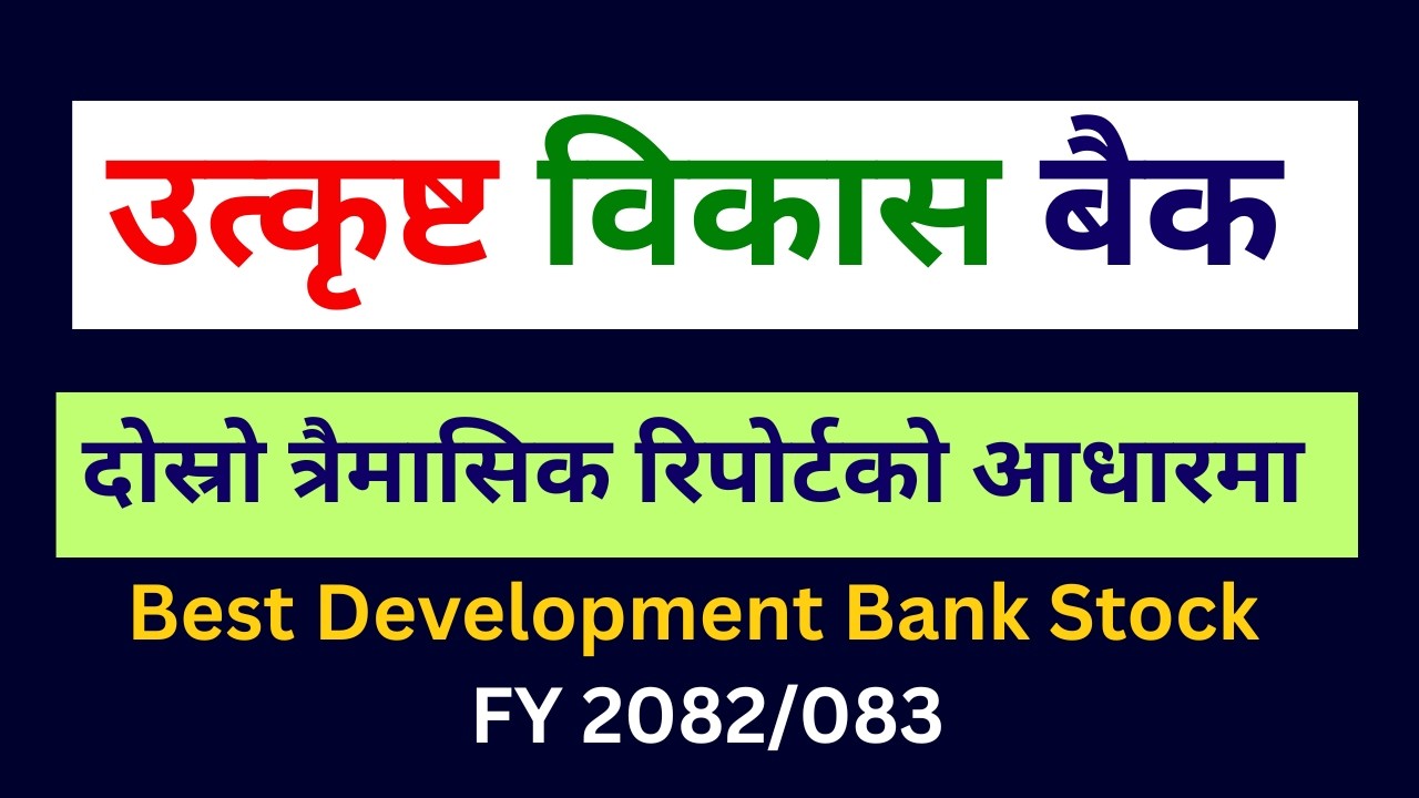 दोस्रो त्रैमासिकको उत्कृष्ट Development Bank Stock | Best Dev Bank Stock in Q2 2081/082