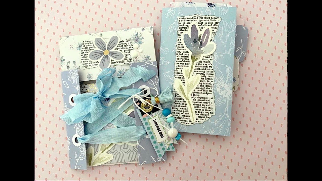 Multi Purpose Paper Pocket Storage Idea for Mini Journal | Photos | Cards | Happy Mail | TUTORIAL