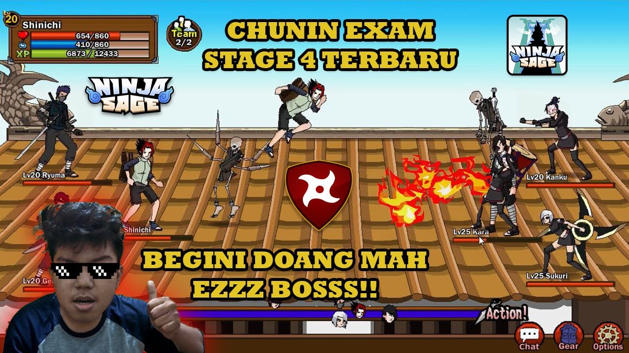 Chunin Exam Level 20 Stage 4 Ninja Sage Terbaru - Ninja Sage Indonesia