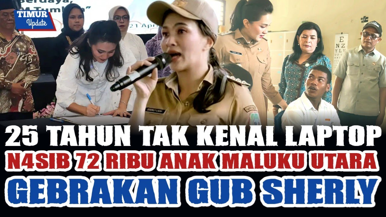 BIKIN MERINDING! PIDATO GUB SHERLY MEMBANGUN GENERASI EMAS MALUT!