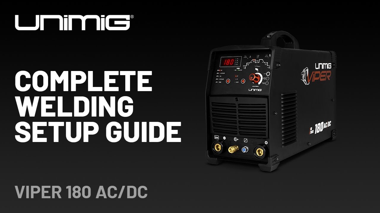 VIPER 180 AC/DC - Complete Welding Setup Guide
