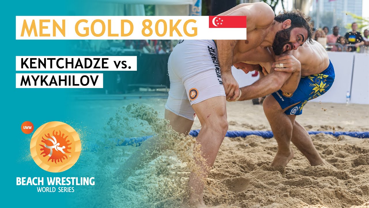 Winning Matches 🇸🇬 Men’s 80 kg: Nika KENTCHADZE, GEO vs. Vasyl MYKAHILOV, UKR