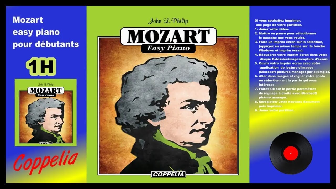 PARTITION MUSICALE COMMENT APPRENDRE A JOUER  DU PIANO CLASSIQUE  - COPPELIA OLIVI