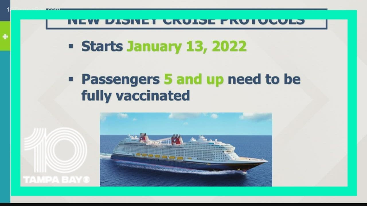 Disney Cruise Line to require kids as young as 5 years old to be vaccinated