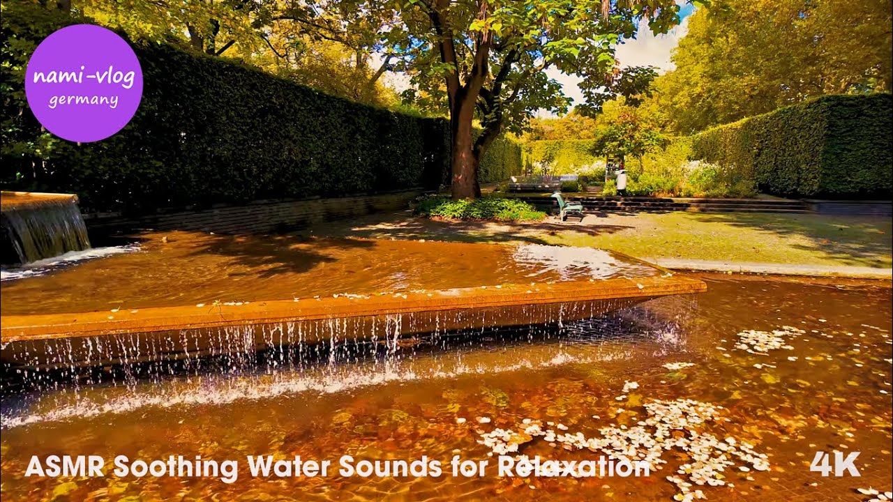 🍃 ASMR Soothing Water Sounds for Relaxation #RelaxedJourneys #ASRM #4K