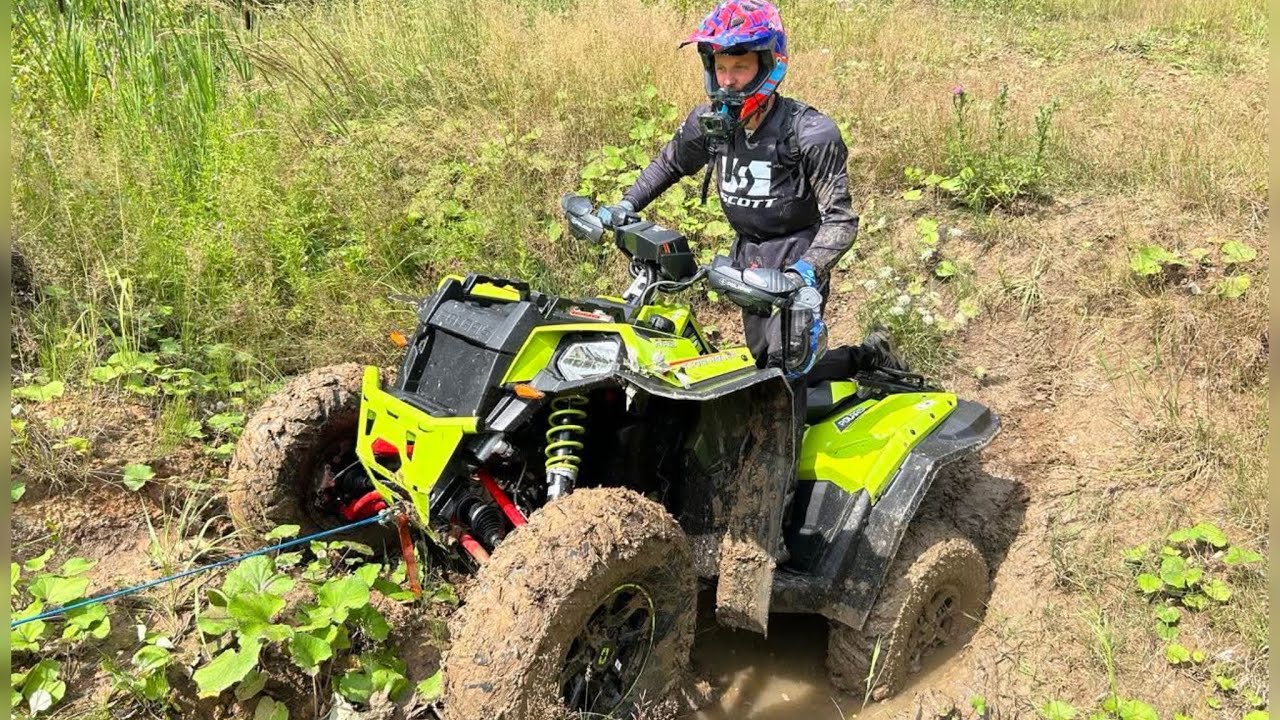 Nowy Polaris Scrambler 1000 S w terenie | Docieranie