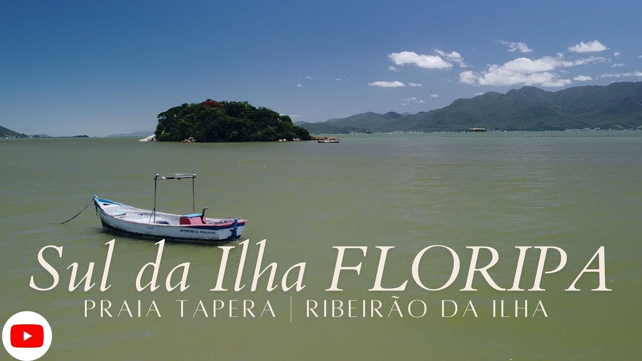 Pouca Gente Conhece Esse Paraíso em FLORIANÓPOLIS  | RIBEIRÃO da Ilha de DroneDJI MINI 2