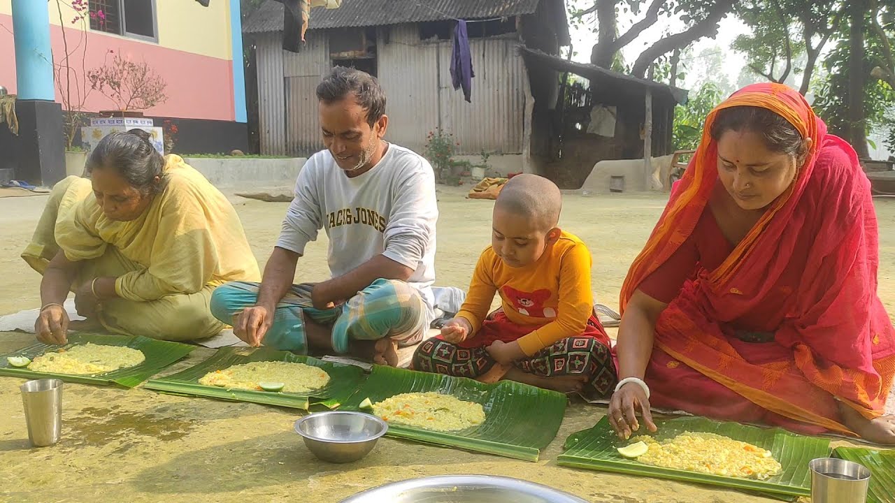 শীত এখন হাতে-পায়ে ধরে 😍winter morning village vlog in Bangladesh