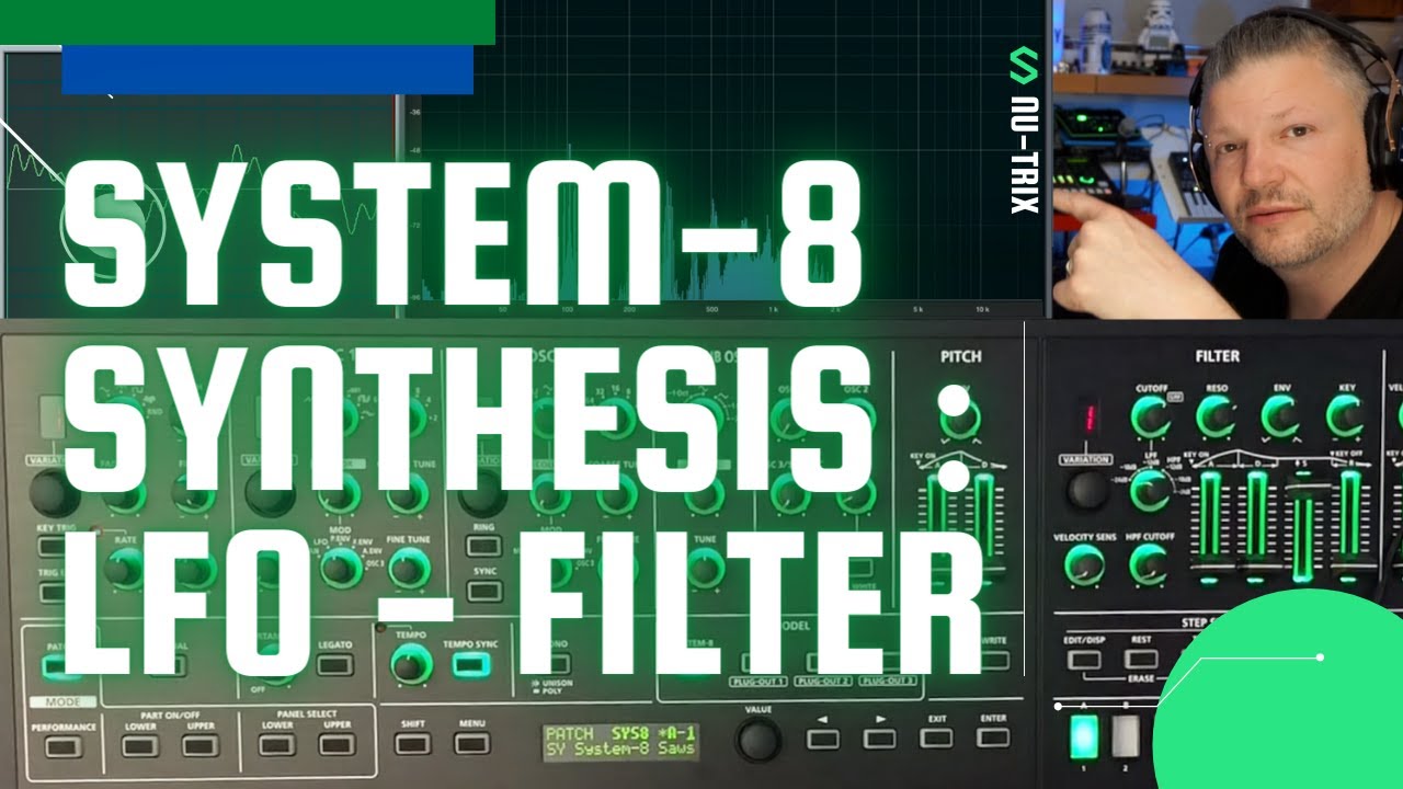 #LFO and filters of the @Roland #System-8 - Part 2 synthesis tutorial