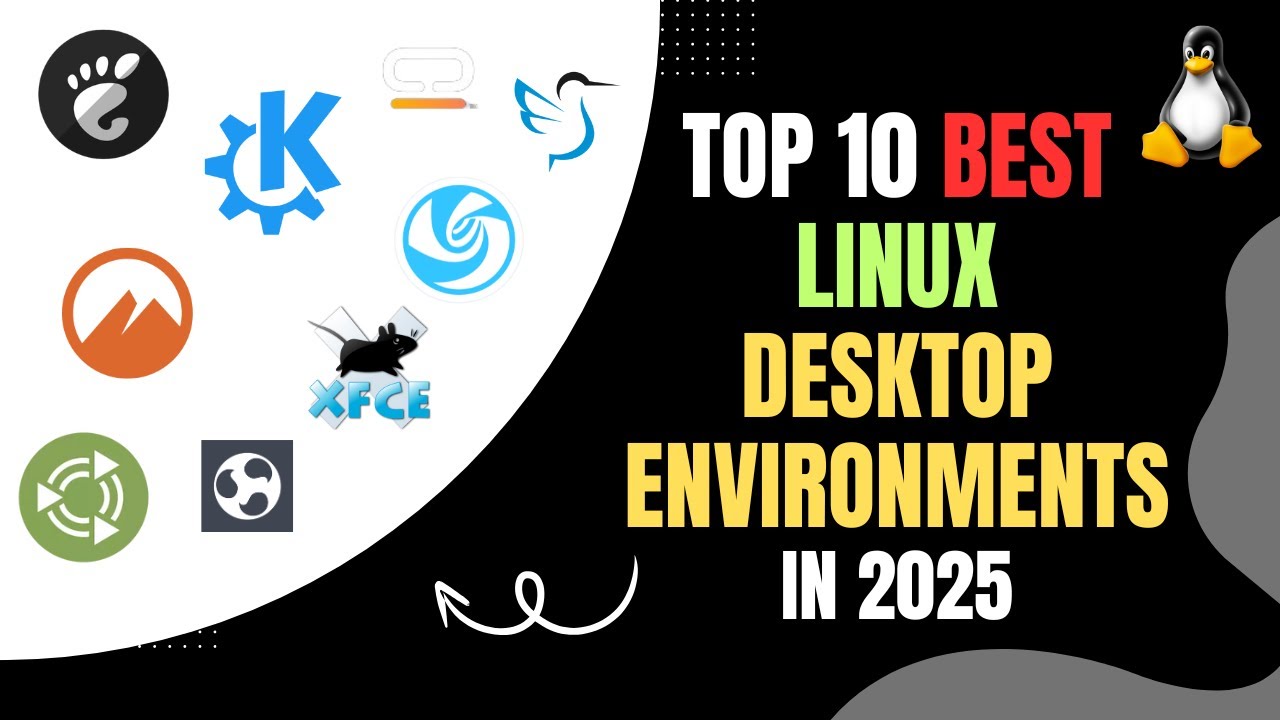 10 лучших сред рабочего стола Linux в 2025 году
