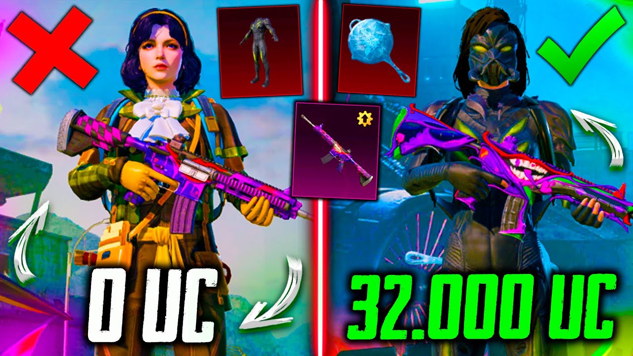 😳 ПРОКАЧАЛ АККАУНТ ДЕВУШКЕ на 32000 UC В PUBG MOBILE! ОНА МЕЧТАЛА и Я ВЫБИЛ! ПРОКАЧКА В ПУБГ МОБАЙЛ!