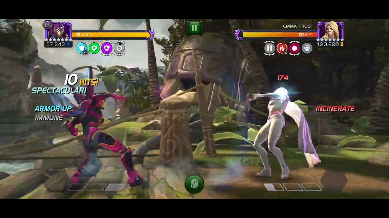 Act 9.2.5 easy path - Black bolt boss | Marvel contest of champions