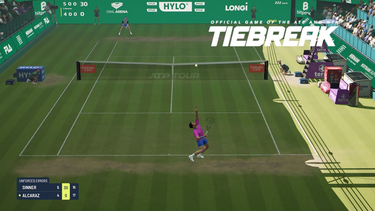 TIEBREAK - Jannik Sinner Vs Carlos Alcaraz I Halle Open I Expert Difficulty (PS5)
