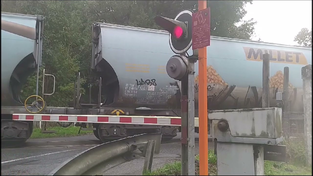 LGPN Intervention De La Gendarmerie en Plein Trainspotting Au PN N° 461 à Baud  Ligne Auray Pontivy