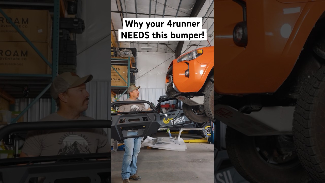 🔥The best bumper for 4Runners🔥 #offroad #overland #toyota