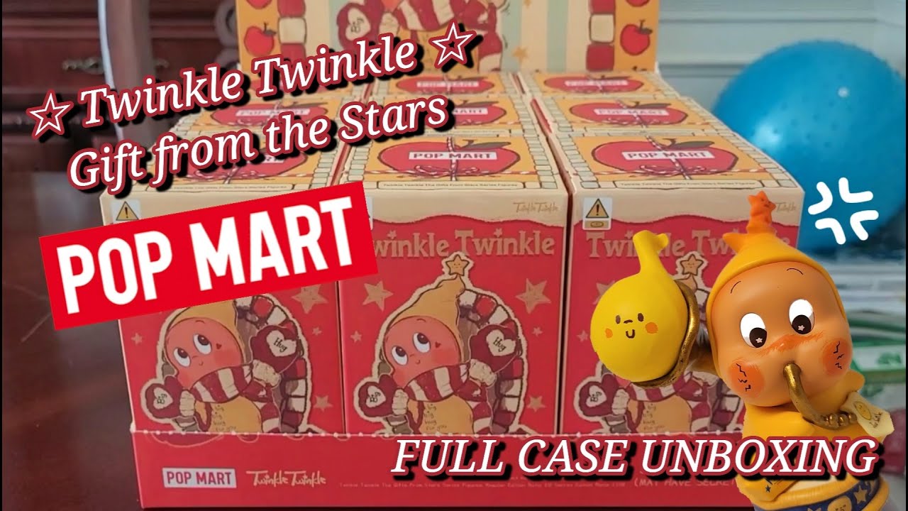 TWINKLE TWINKLE GIFT FROM THE STARS ✶⋆.˚ FULL CASE UNBOXING | POPMART
