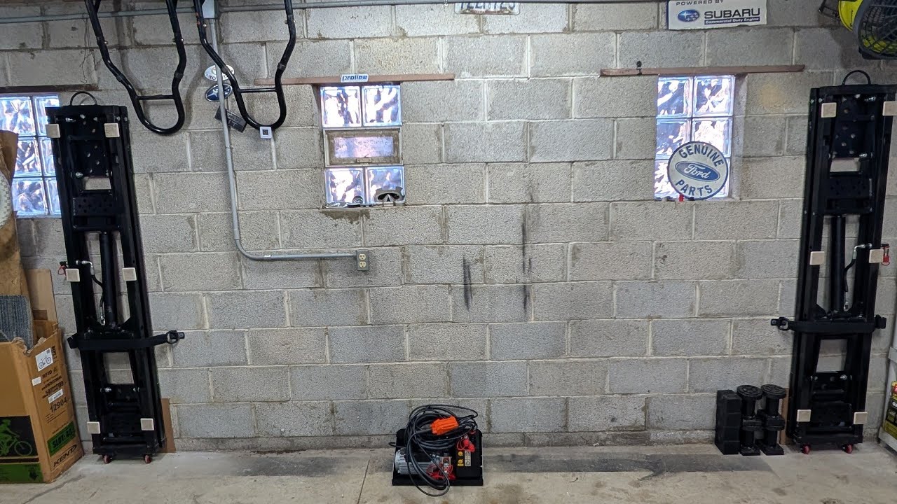 Vevor 7000LB Lift Upgraded Wheels/ Mounting Option.