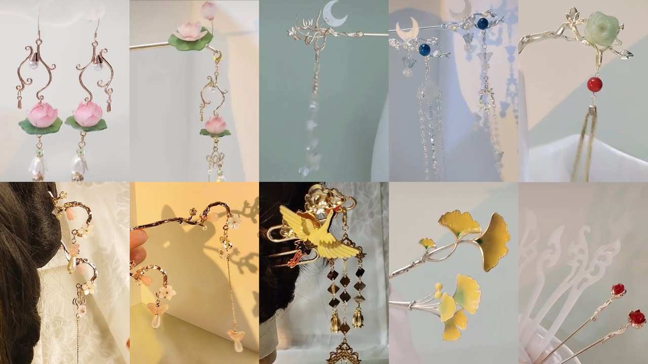Cùng ngắm trang sức cổ trang Trung Quốc| let see Chinese ancient jewelry - Nhã Di Các