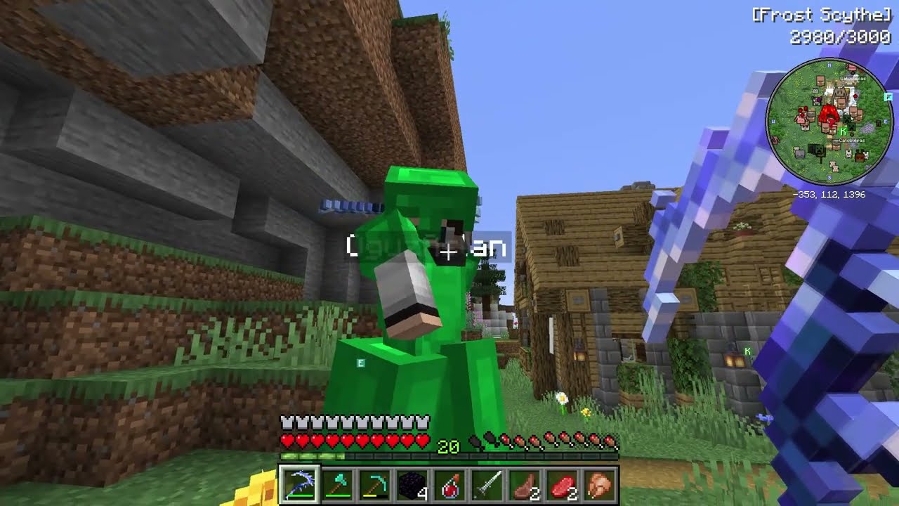 Sezon 13 Minecraft Modlu Survival Bölüm 11 (v1.20.1) - Yeni Silah Bulduk ve Ganimet III Bastık