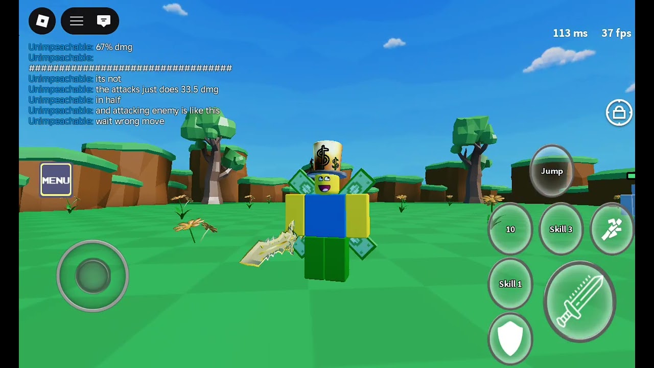 Very Tutorial Good Combo for Original/Noob in Noob Arena