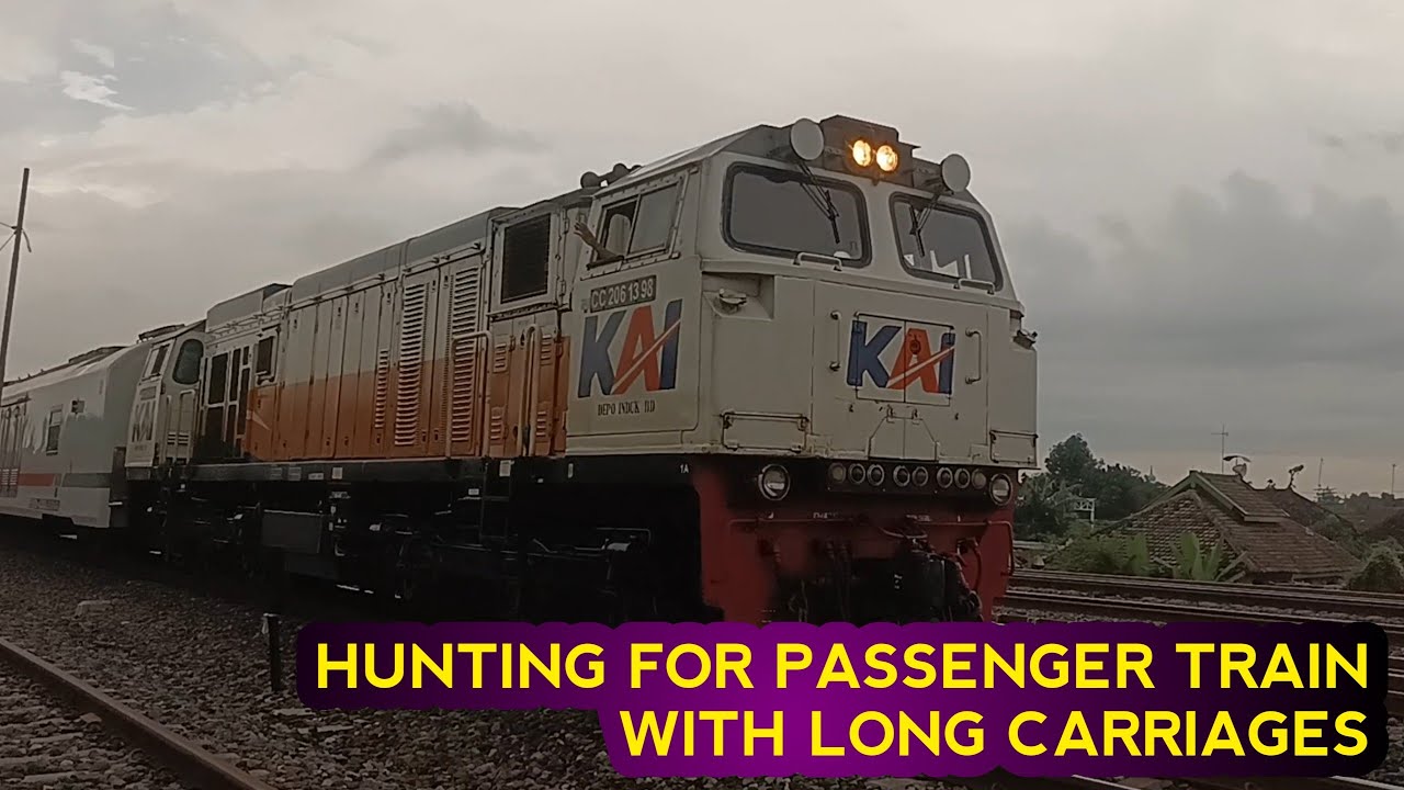 HUNTING FOR PASSENGER TRAIN WITH LONG CARRIAGES