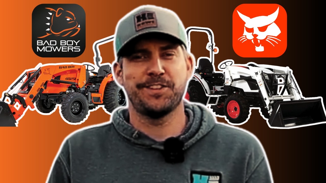 Bad Boy 4025 vs Bobcat 2025 | Compact Tractor Showdown!