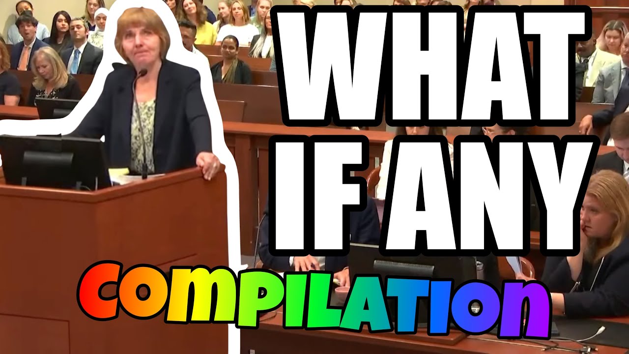 Elaine Bredehoft asking 'what if any' for 15 minutes straight - depp heard trial compilation