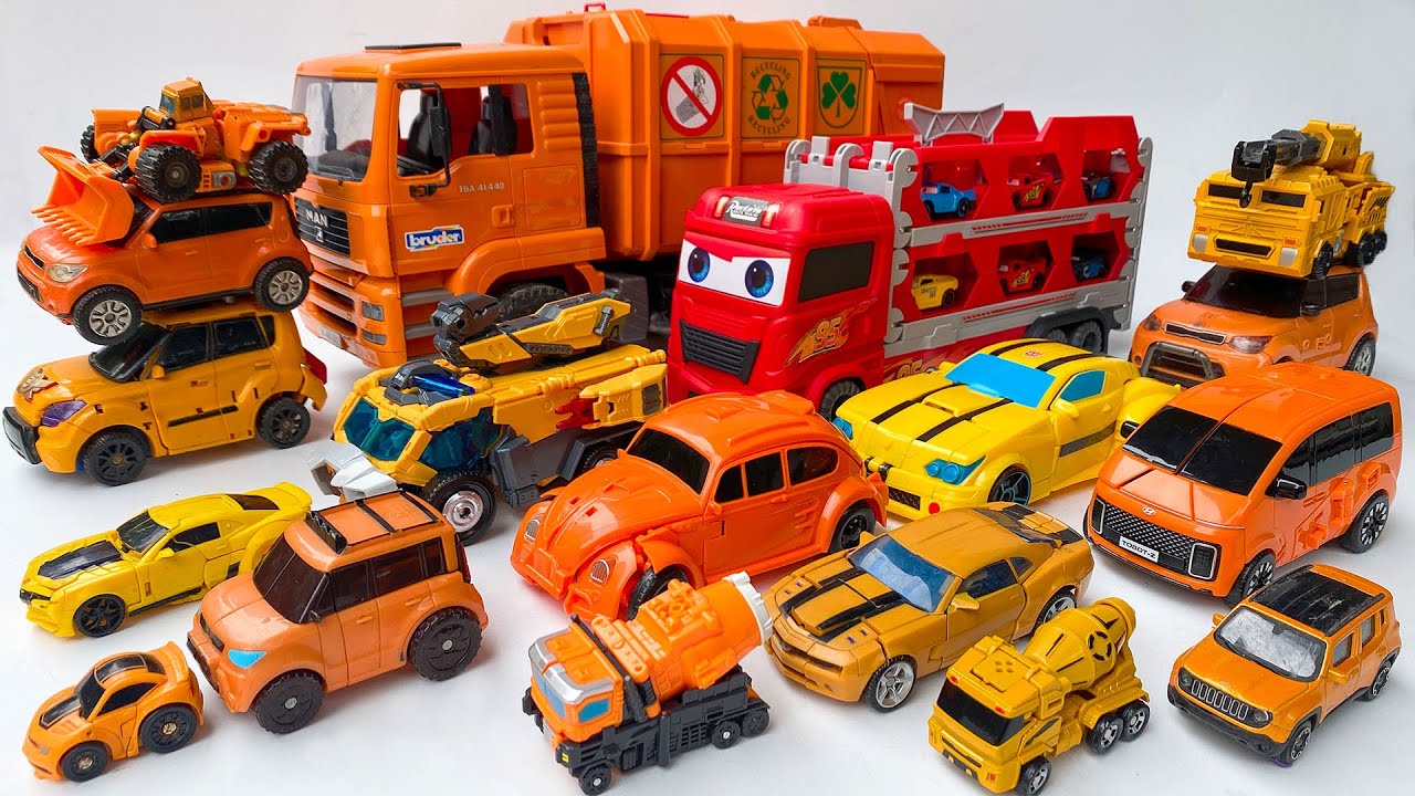 &ldquo;Top Orange - Yellow Car Collection | Review of the 2025 Cool Toy Car Collection 🚗🔥&rdquo; Popeyes ASMR