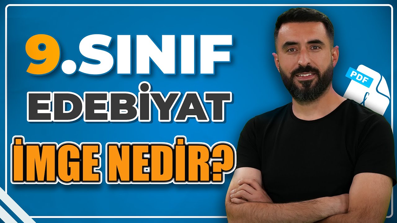 İMGE NEDİR? Özellikleri ve Örnekleri / 9.Sınıf Sözün İnceliğİ / Deniz Hoca +PDF📝