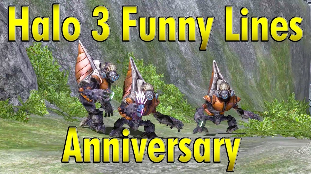 Halo 3 Funny Lines Anniversary