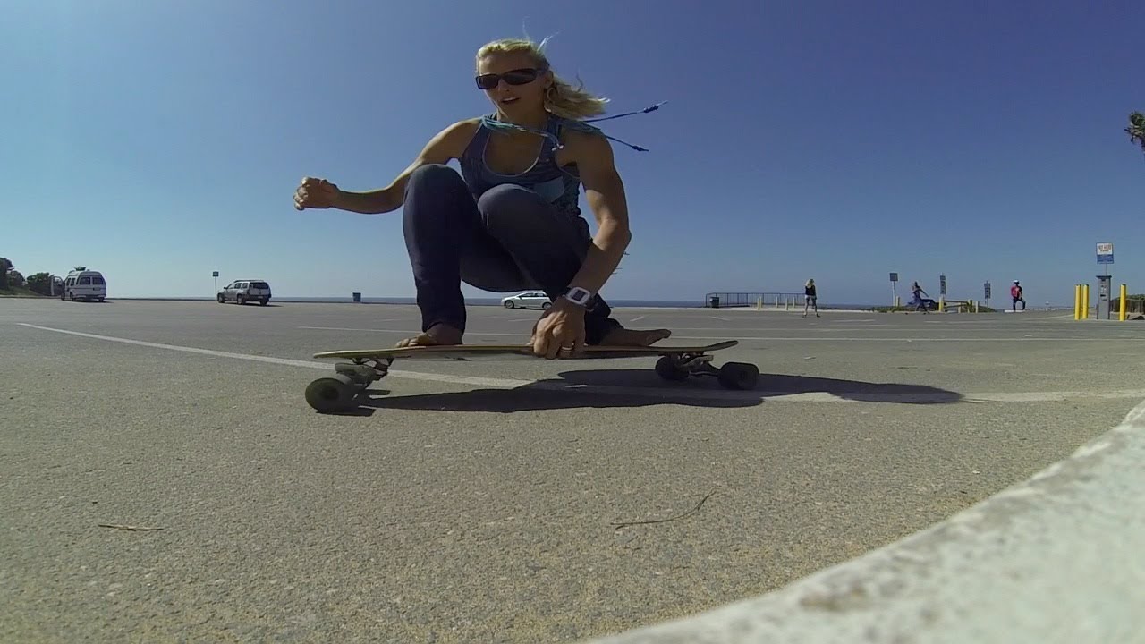 Learn how to Generate Speed on a Wave by Skateboarding: For Surfing
