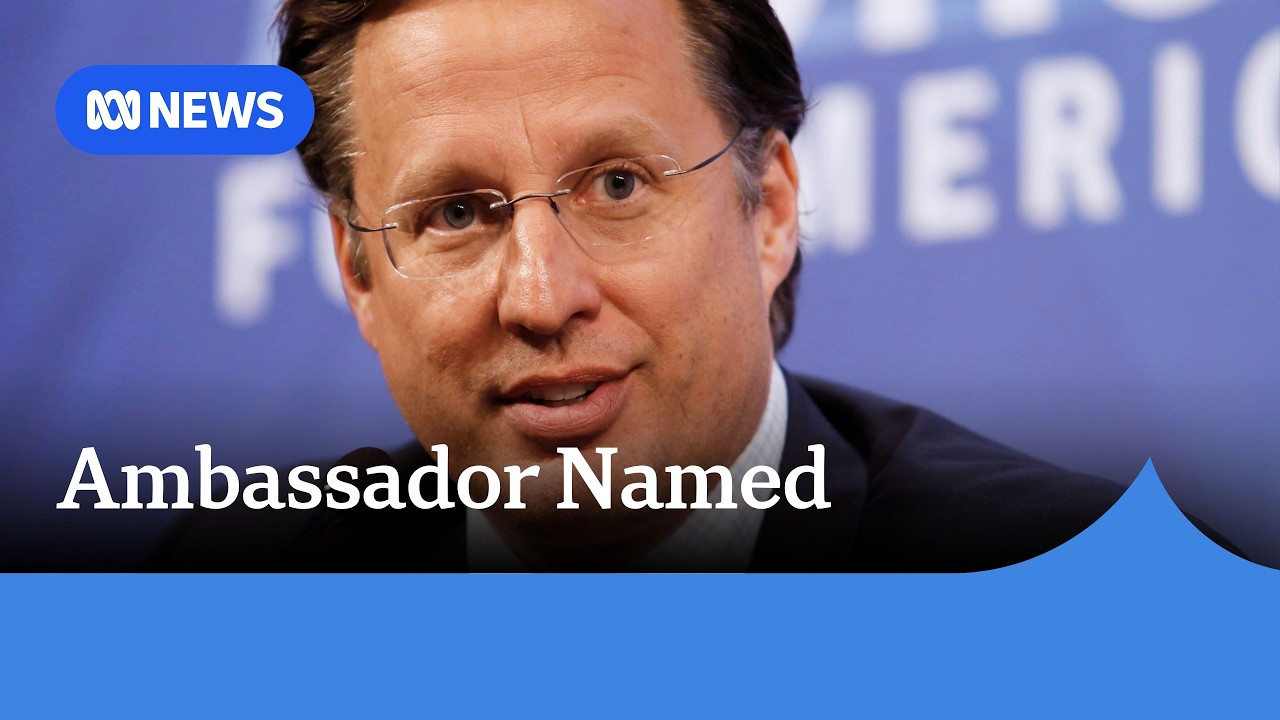 Trump names Tea Party figure David Brat as new US ambassador to Australia | ABC NEWS