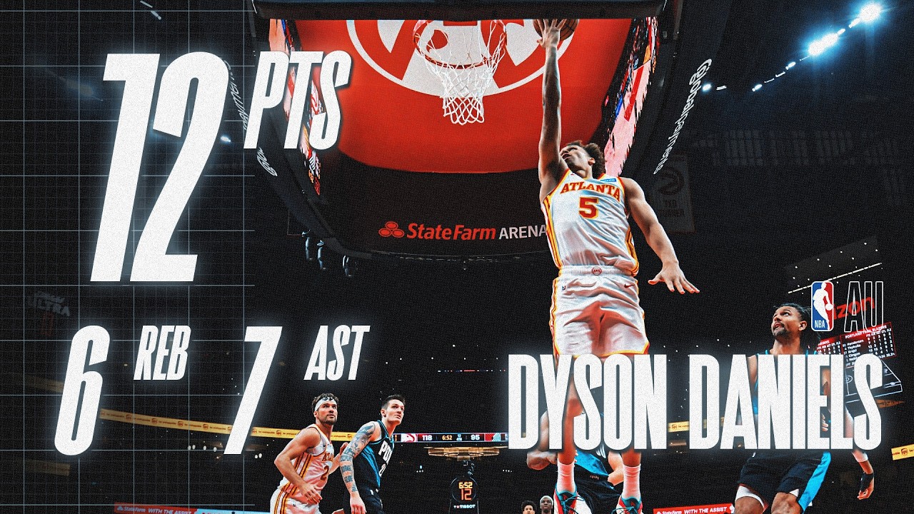 DANIELS HELPS HAWKS DOMINATE TRAILBLAZERS!