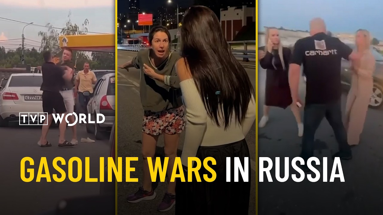 Russians fight over the last drops of fuel | Break the Fake