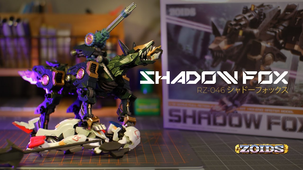 SHADOW FOX - Zoids - Chill Model Kit Build
