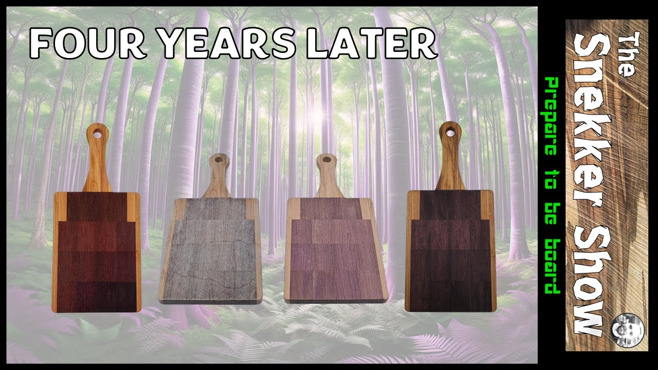 Purpleheart color modification and preservation (Part 3)