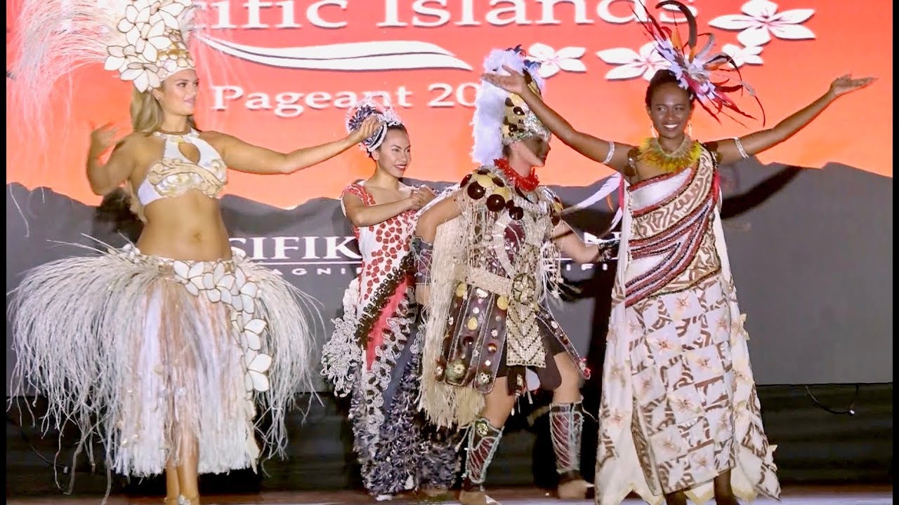 Miss Pacific Islands Pageant ~ Sarong Wear, Talent & Island Creations