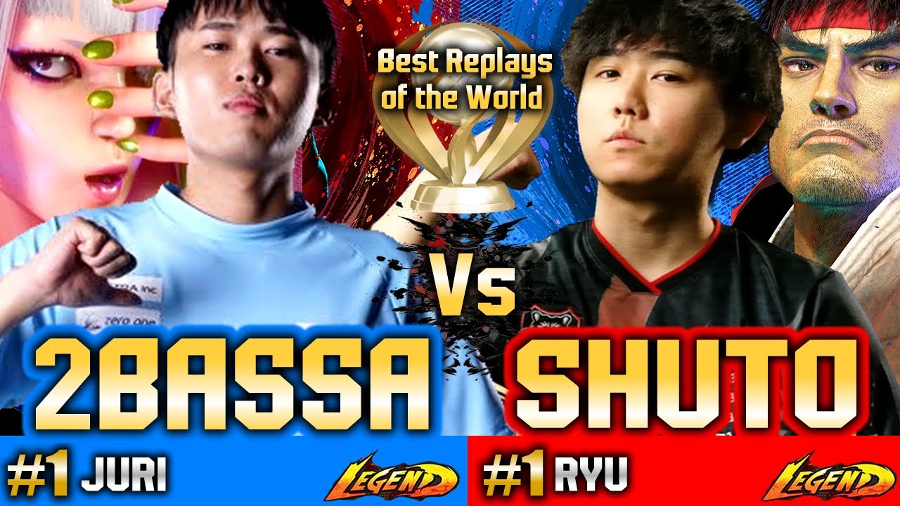🔥SF6 Ryu (SHUTO vs 2BASSA)🔥Juri ▰ Street Fighter 6 Gameplay High Level
