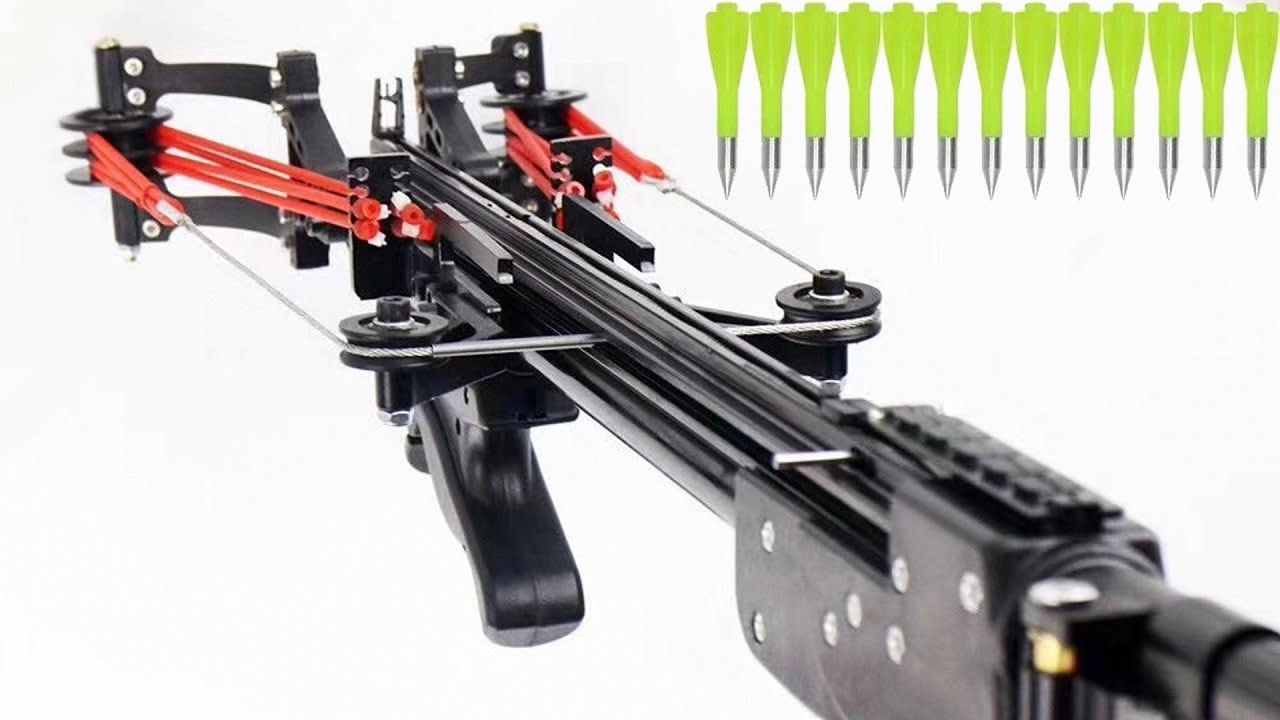 SlingBow FULL Installation Semi Automatic Slingshot