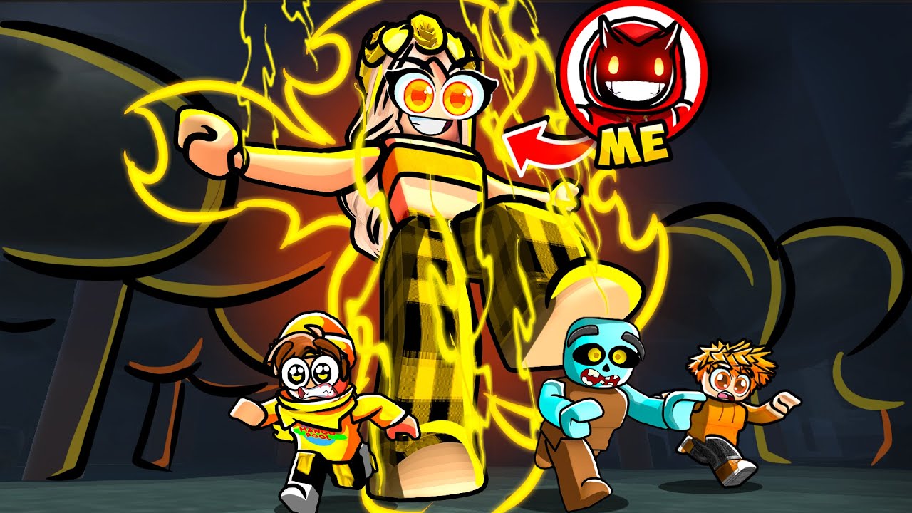 Trolling my Friends as MANGOS SISTER in Roblox Forsaken!