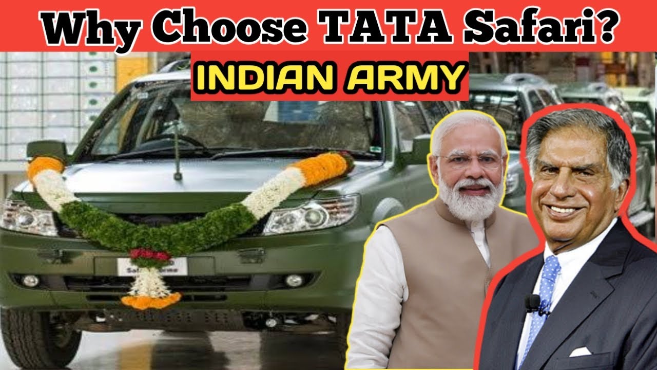 Why Indian Army Choose TATA Safari? kaise bani  Indian army ki pahali pasand TATA safari?|