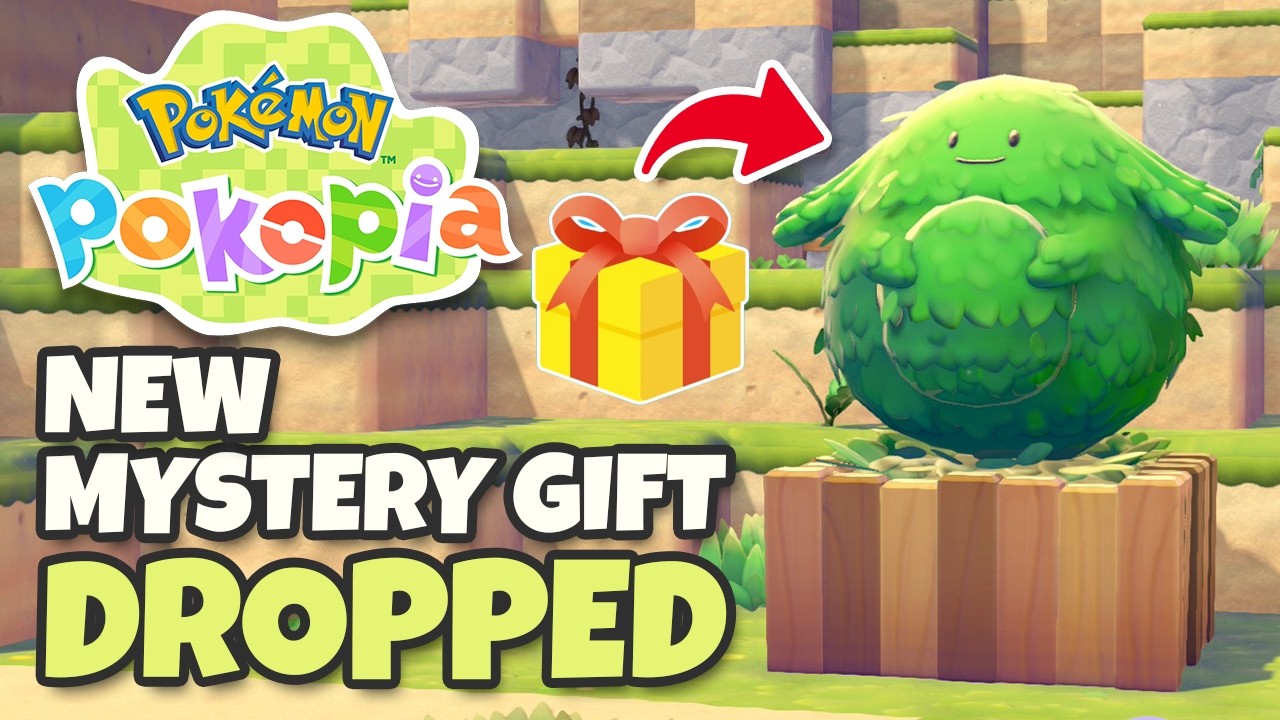 NEW Mystery Gift DROPPED for Pokemon Pokopia!